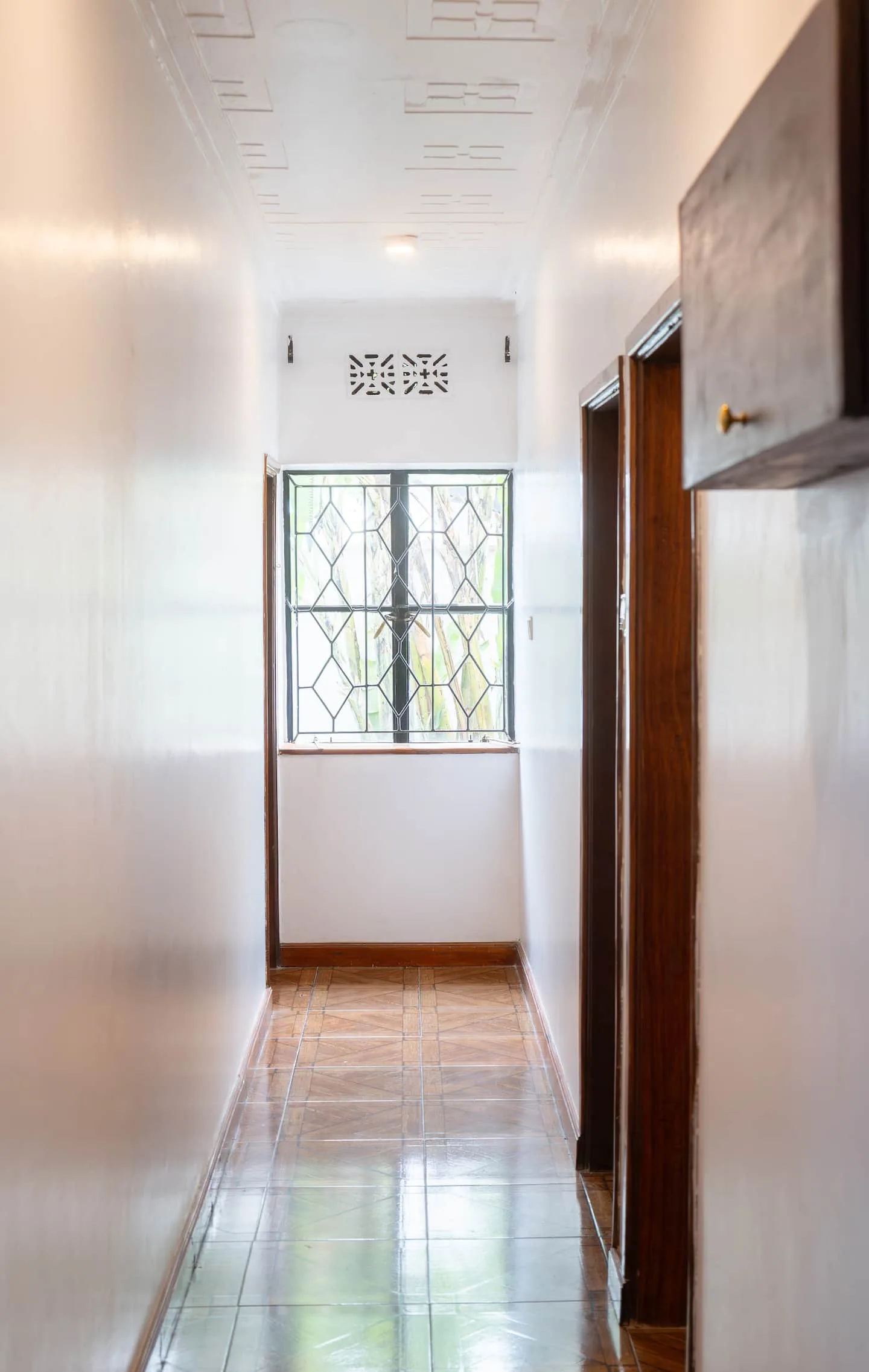 Interior doorway leading through to the living and dining area